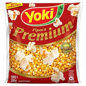 Milho Pipoca Premium Yoki 500gr