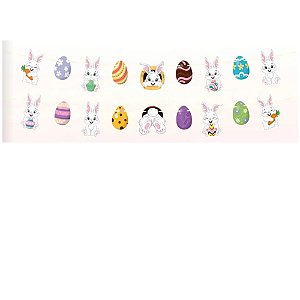 Faixa Decorativa Páscoa Chocolate - Regina