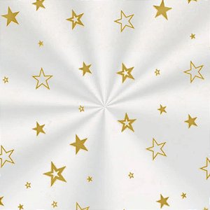 Saco Transparente 15X29 Estrela Ouro 50 Unidades