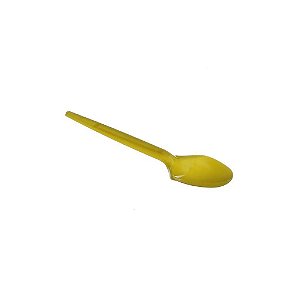 Colher Sobremesa Amarelo Plastil | 50 Unidades
