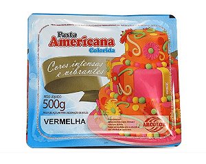 Pasta Americana 500G Vermelho Arcolor