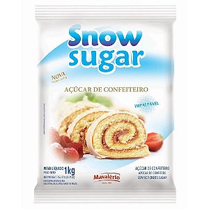 Açúcar de Confeiteiro 1kg Snow Sugar