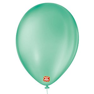 Balão 9 Liso Tiffany | 50 Unidades