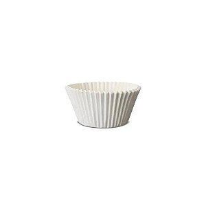 Forminha Forneável Mini Cupcake Branco | 54 Unidades