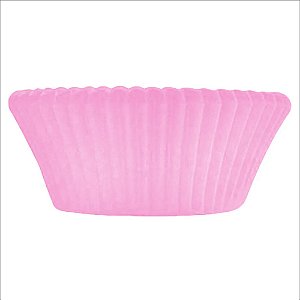 Forminha Forneável Mini Cupcake Rosa | 54 Unidades