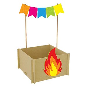 Caixa Mdf Fogueira - Grintoy