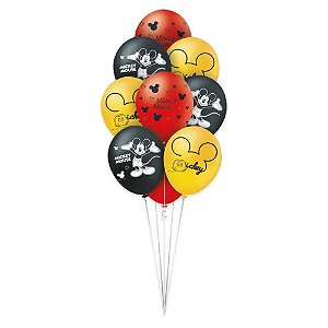 Balão 9 Mickey | 25 Unidades