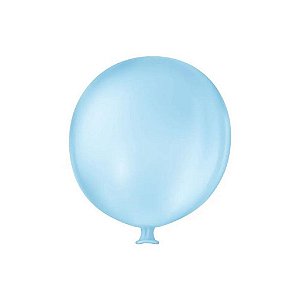 Balão Gigante Liso Azul Baby