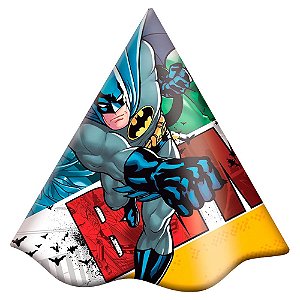 Chapéu de Aniversário Batman | 8 Unidades