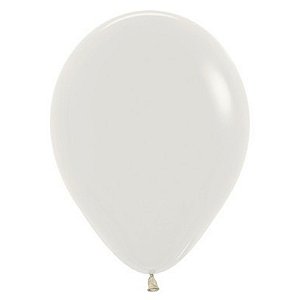 Balão Latex 11 Polegadas Pastel Dusk Creme 50 Unidades