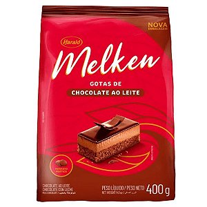 Chocolate Melken Gotas Ao Leite 400gr