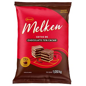 Chocolate Melken 1,010kg Gotas 70% Harald