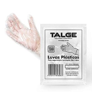 Luvas Descartáveis 100un - Talge