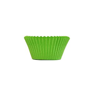 Forminha Forneável Cupcake Verde | 57 Unidades