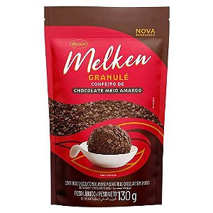 Chocolate Granulé Meio Amargo Melken 130g - Harald