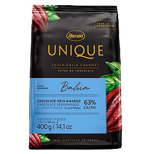 Chocolate Gotas Bahia Unique 63% 400gr