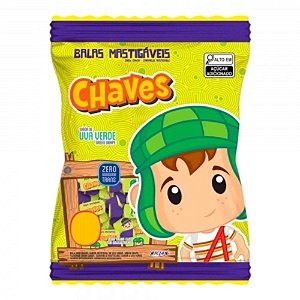 Bala Chaves Uva Verde 600g - Riclan