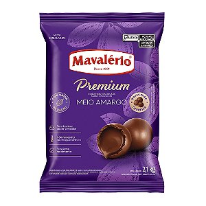 Cobertura Gotas Meio Amargo 2.1kg - Mavalério