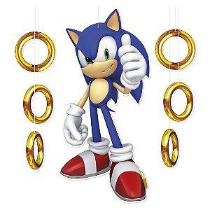 PERSONAGEM ARTICULADO SONIC REGINA