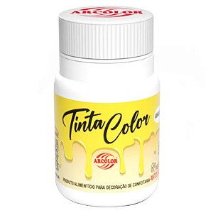 Tinta Alimentícia 30gr Amarelo