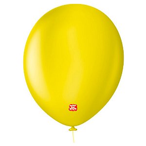 Balão 11 Uniq 25Un Amarelo Citrus