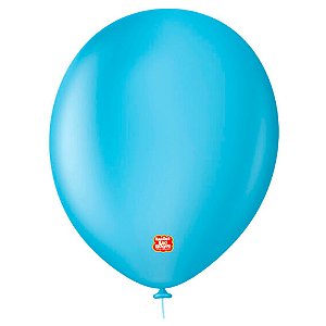Balão 11 Uniq 25Un Azul Ligth