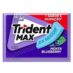 Chiclete Trident Max Mentaberry