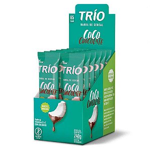 Trio Coco/Chocolate 20G | 12 Unidades
