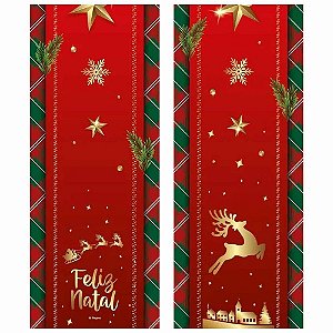 Trilho de Mesa de Tecido Natal Mágico - Regina