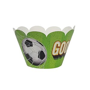 Saia Cupcake Gol 12un - Nc Toys