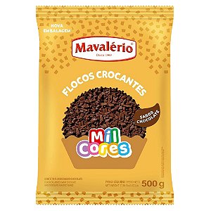 Flocos Crocantes Sabor Chocolate Mil Cores 500G
