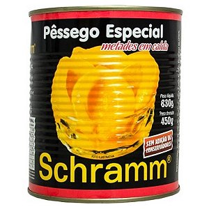 Pessego Em Calda Schramm Extra 450gr