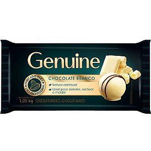 Chocolate em Barra Branco 1,05kg - Genuine