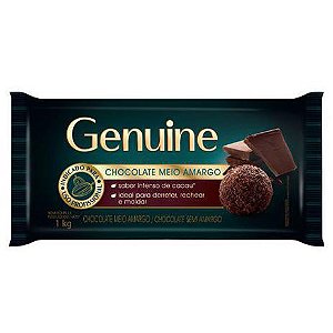 Chocolate Genuine 1,0kg Meio Amargo