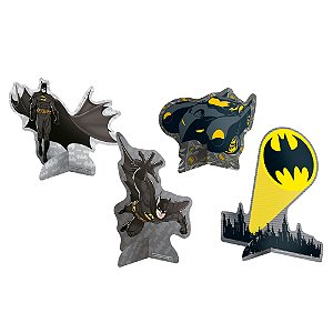 Decoração de Mesa Batman | 8 Unidades