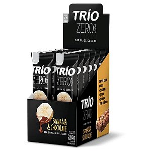 Trio Zero Banana/Chocolate 20G | 12 Unidades