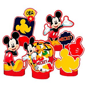 Decoração Mesa Mickey | 5 Unidades