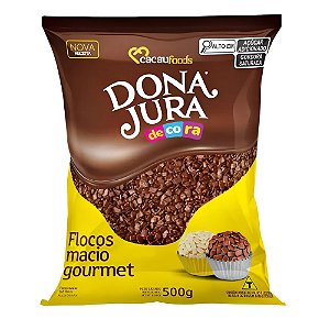 Flocos Macio Chocolate 500g - Dona Jura