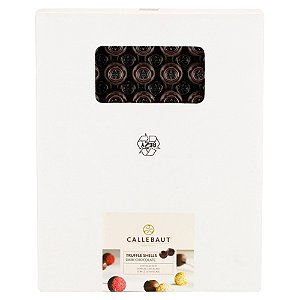 Trufas Ocas Chocolate Belga Callebaut Amargo - 340g | 126 Unidades