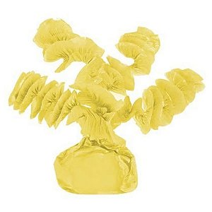 Papel Decorativo Rococo Amarelo | 40 Unidades