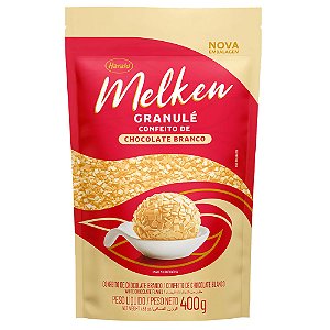 Chocolate Melken 400gr Granulé Branco