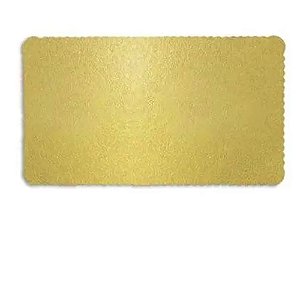 Cakeboard Retangular Ouro 35X20cm - Ultrafest