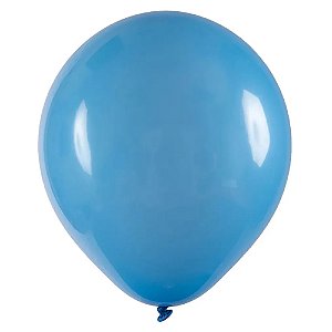 Balão 9 Liso Azul Celeste | 50 Unidades
