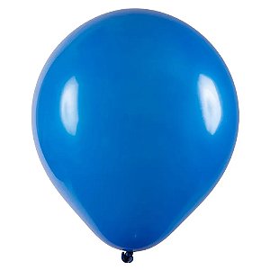 Balão 9 Liso Azul | 50 Unidades
