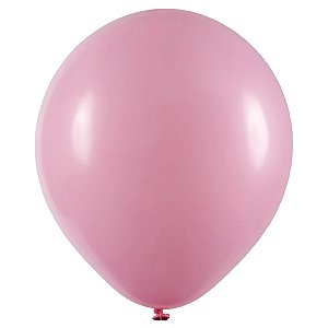 Balão 9 Liso Rosa | 50 Unidades