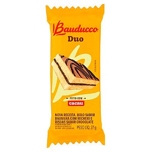 Bolinho Bauducco Duo Chocolate 27gr