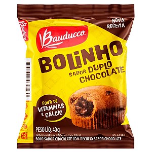Bolinho Bauducco Chocolate Duplo 40gr