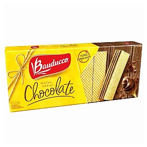 Biscoito Wafer Bauducco Chocolate 140gr