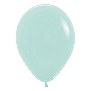 Balão Latex 11 Polegadas Pastel Verde | 50 Unidades