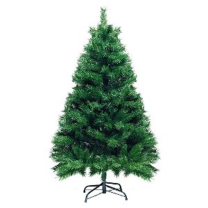 Árvore de Natal San Lorenzo 524 Haste Base Metalizada Verde 180cm